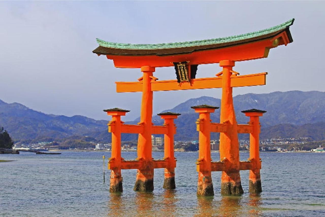 Miyajima Shiro Hotel Hatsukaichi Eksteriør billede