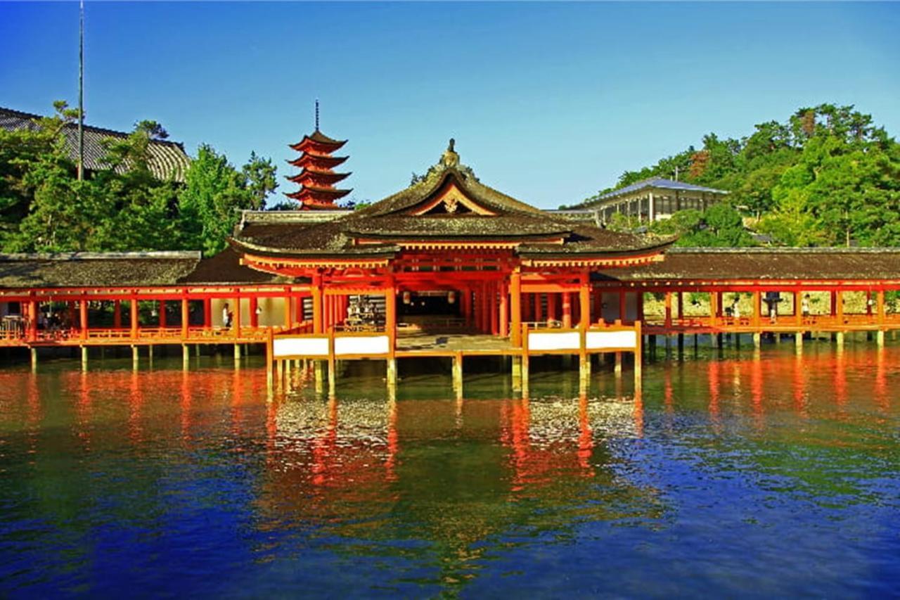 Miyajima Shiro Hotel Hatsukaichi Eksteriør billede