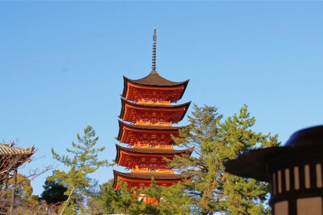 Miyajima Shiro Hotel Hatsukaichi Eksteriør billede